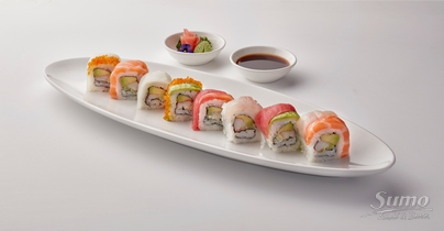 Rainbow Roll رينبو رول